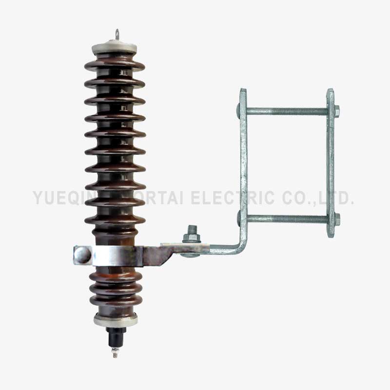 Porcelain Surge Arresters for Distribution Lightning Arrester Lightning Rod ZnO Arrester Lightning Surge Protection Polymer Arrester ZnO Gapless Made In China