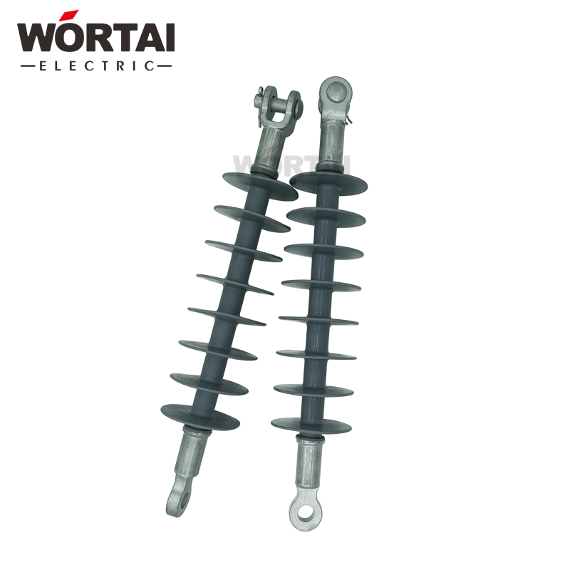 Wortai Light Weight High Voltage Transmission Composite Deadend Suspension Insulator 36kV 70kN