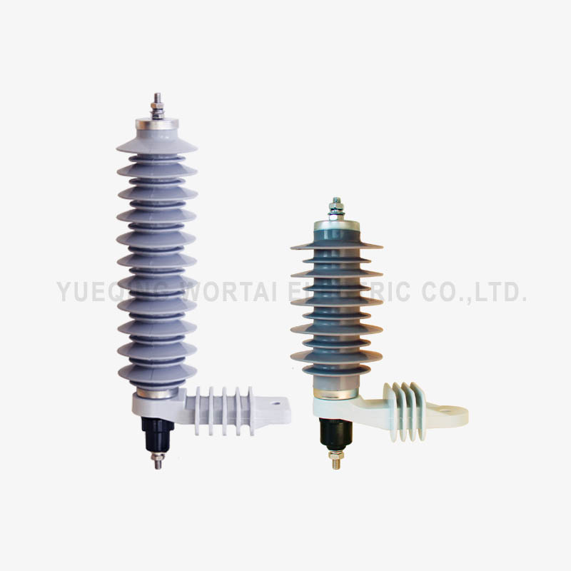 Polymer Surge Arresters for Distribution Lightning Arrester Lightning Rod ZnO Arrester Lightning Surge Protection Polymer Arrester ZnO Gapless Made In China